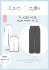 Papierschnittmuster lillesol women No.82 Palazzohose • Gr. 34 - 58