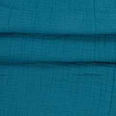 Fabriccando Musselin Aqua