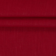 Fabriccando Leinen in dunkelrot