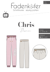 Fadenkäfer Papierschnittmuster Jogginghose Chris Damen  • Gr. 32 - 58