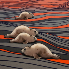 SWAFING • Jersey Panel in the dunes by Thorsten Berger - Robbe