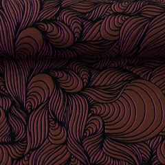 SWAFING • Baumwolljersey Mussel Bench by Thorsten Berger - kupfer