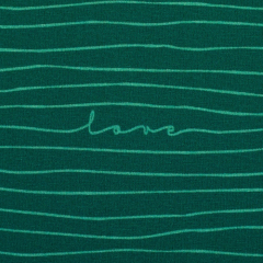 SWAFING • Baumwolljersey Reminder by Käselotti smaragd