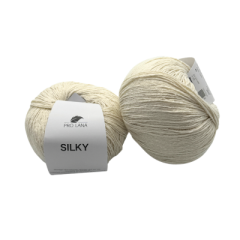 Pro Lana Silky in cremeweiß (Fb. 02) - 50g / 200m