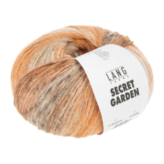 SECRET GARDEN - orange, braun, offwhite (Fb. 10)