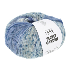SECRET GARDEN - blau/sand (Fb. 12)