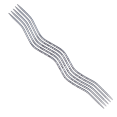 Addi Snake Strumpfstricknadeln Alu, 15cm, 3.0mm