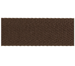Gurtband Fischgrat 38mm braun (fb.881)
