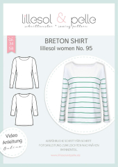 Lillesol & Pelle Papierschnittmuster lillesol women No.95 Breton Shirt  • Gr. 34 - 58