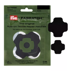 Rub-on Patch EXTREME schwarz – Reparaturflicken für Outdoor-Textilien