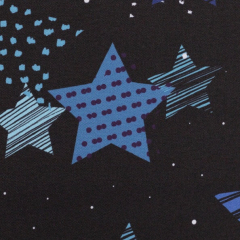Nano Softshell mit Fleece-Innenseite Fiete Sterne schwarz blau