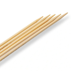 Strumpfstricknadeln Bambus, 15cm, 3,00mm