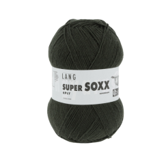 SUPER SOXX 6-FACH/6-PLY Uni - dunkelgrün